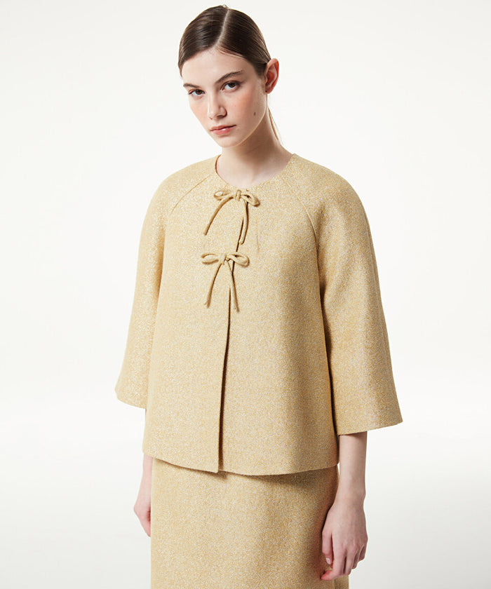 Machka Bow-Detail Jacket