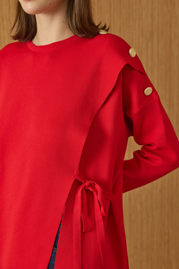 Aura Knitwear Red
