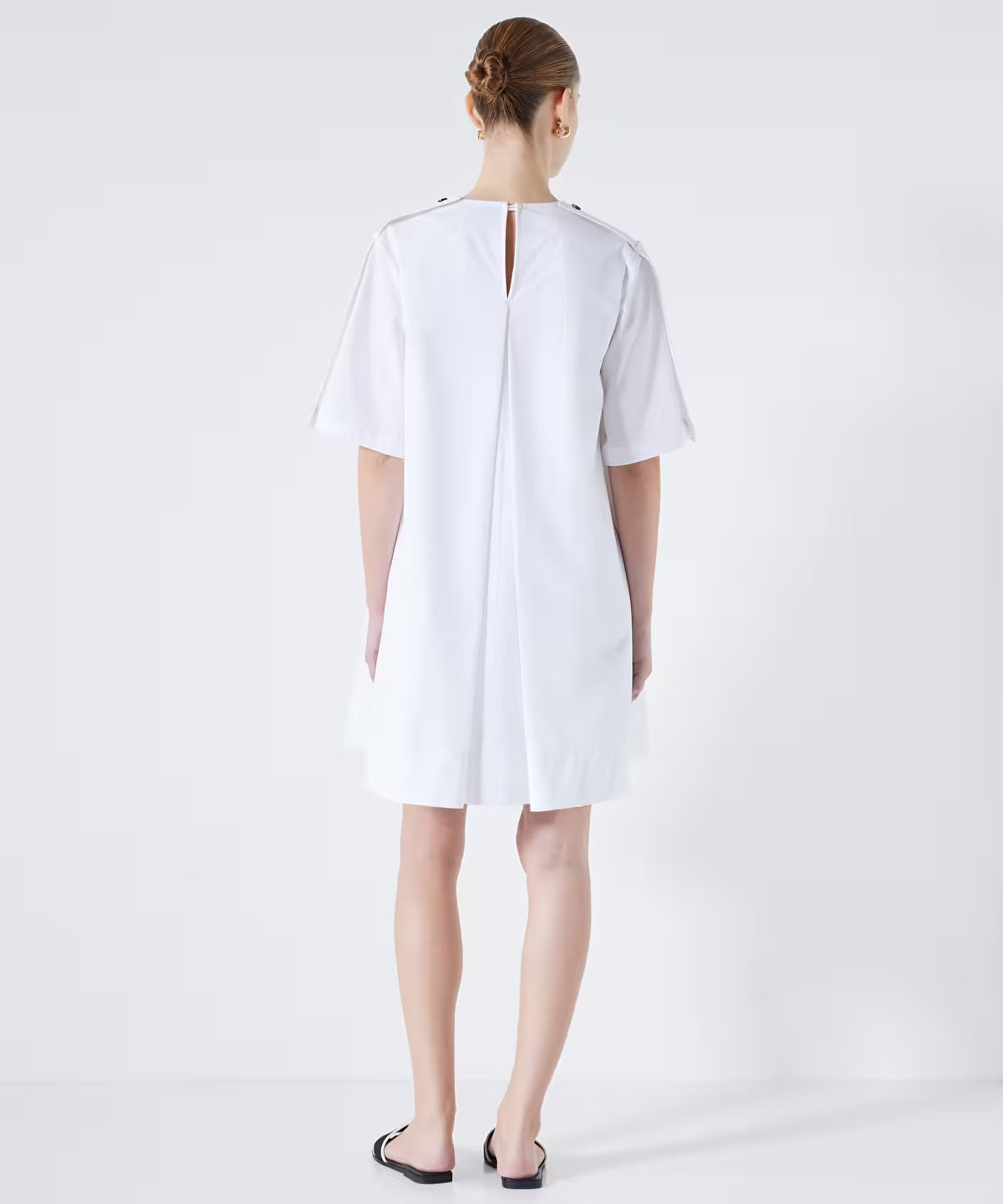 Ipekyol Button Detail Poplin Dress