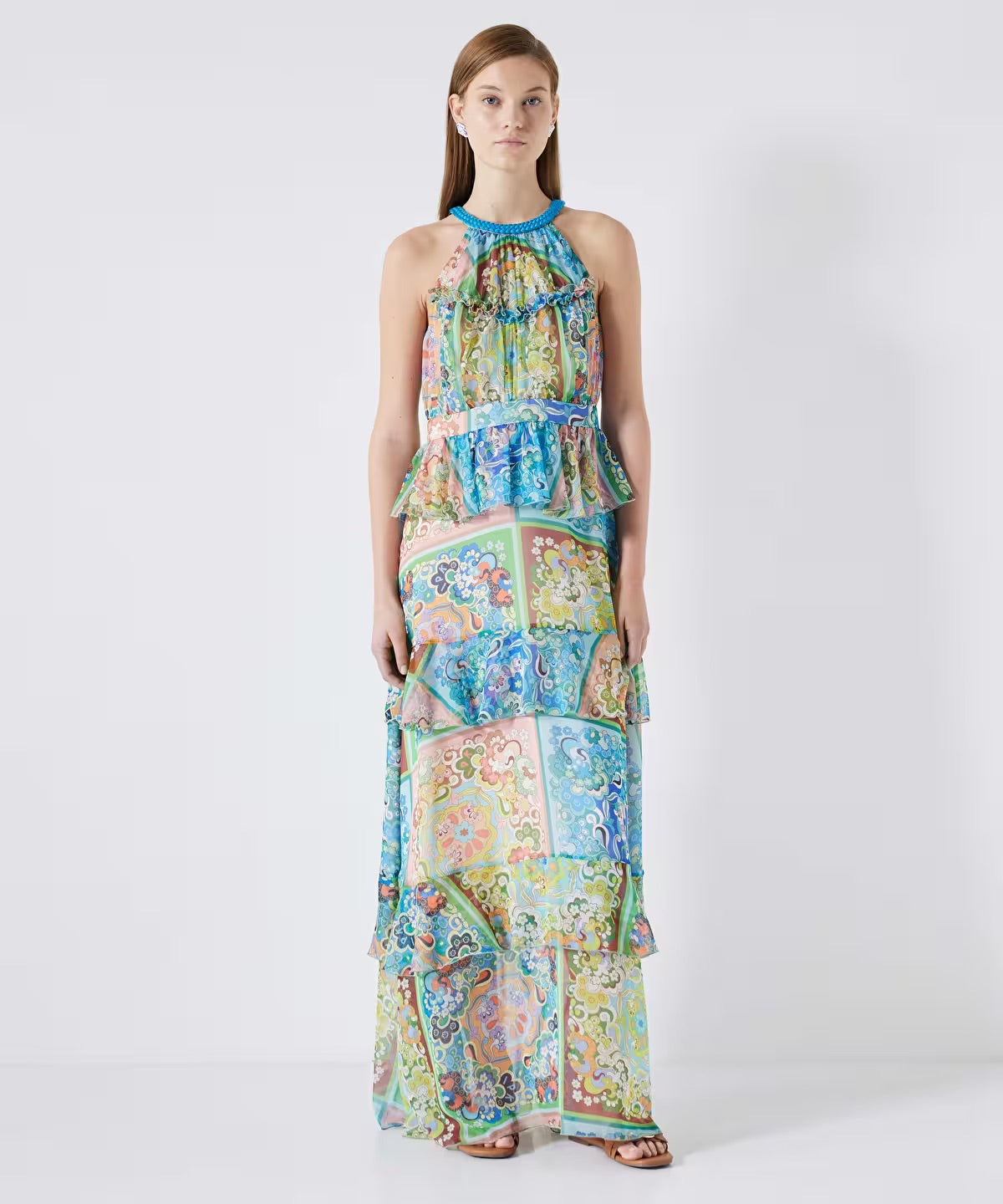 Ipekyol Patterned Maxi Dress Ipekyol Patterned Maxi Dress