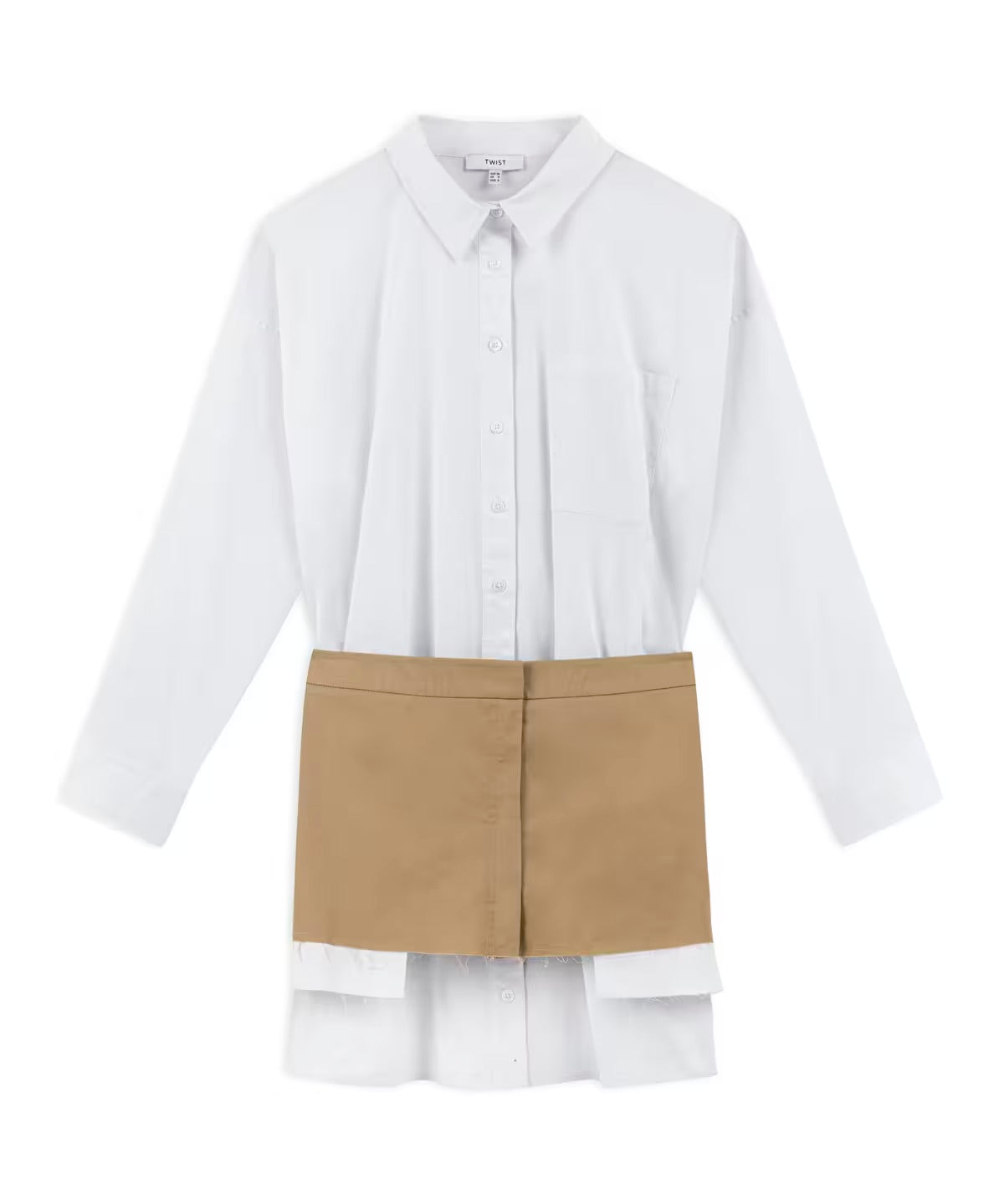 Twist Two-Piece Look Dress