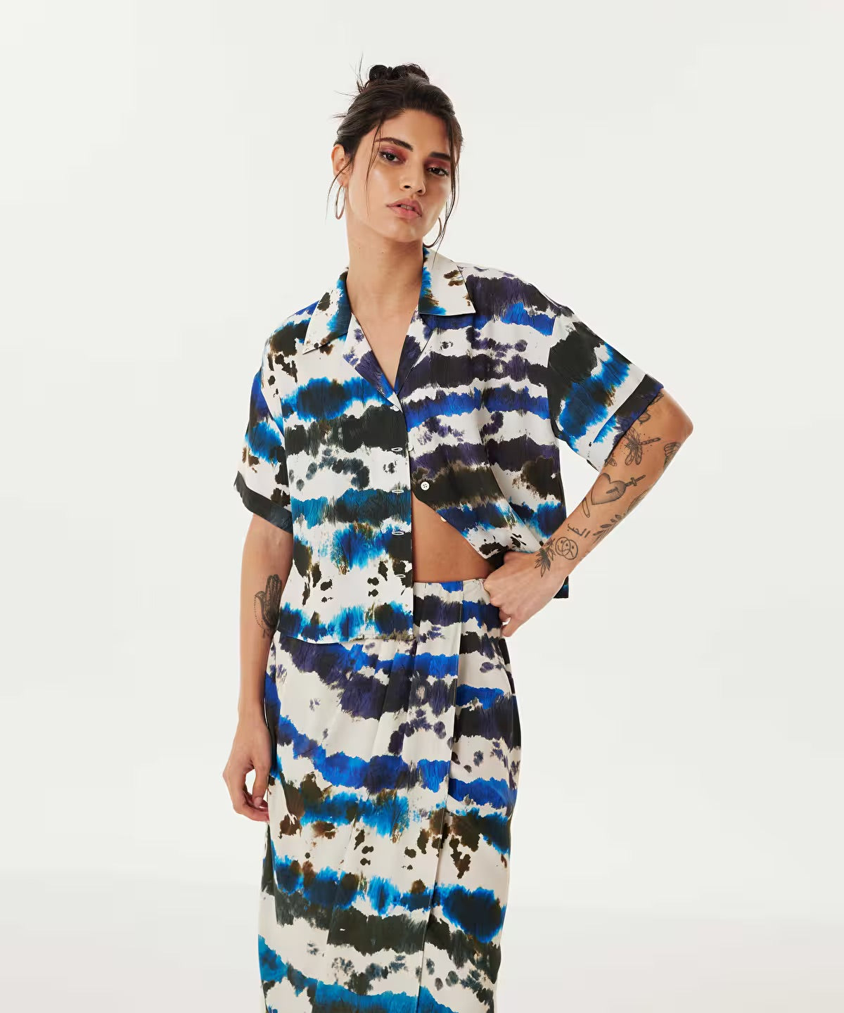Twist Printed Shirt