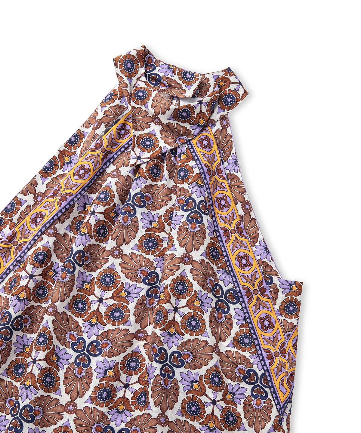 Ipekyol Halter Neck Patterned Blouse