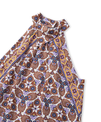 Ipekyol Halter Neck Patterned Blouse