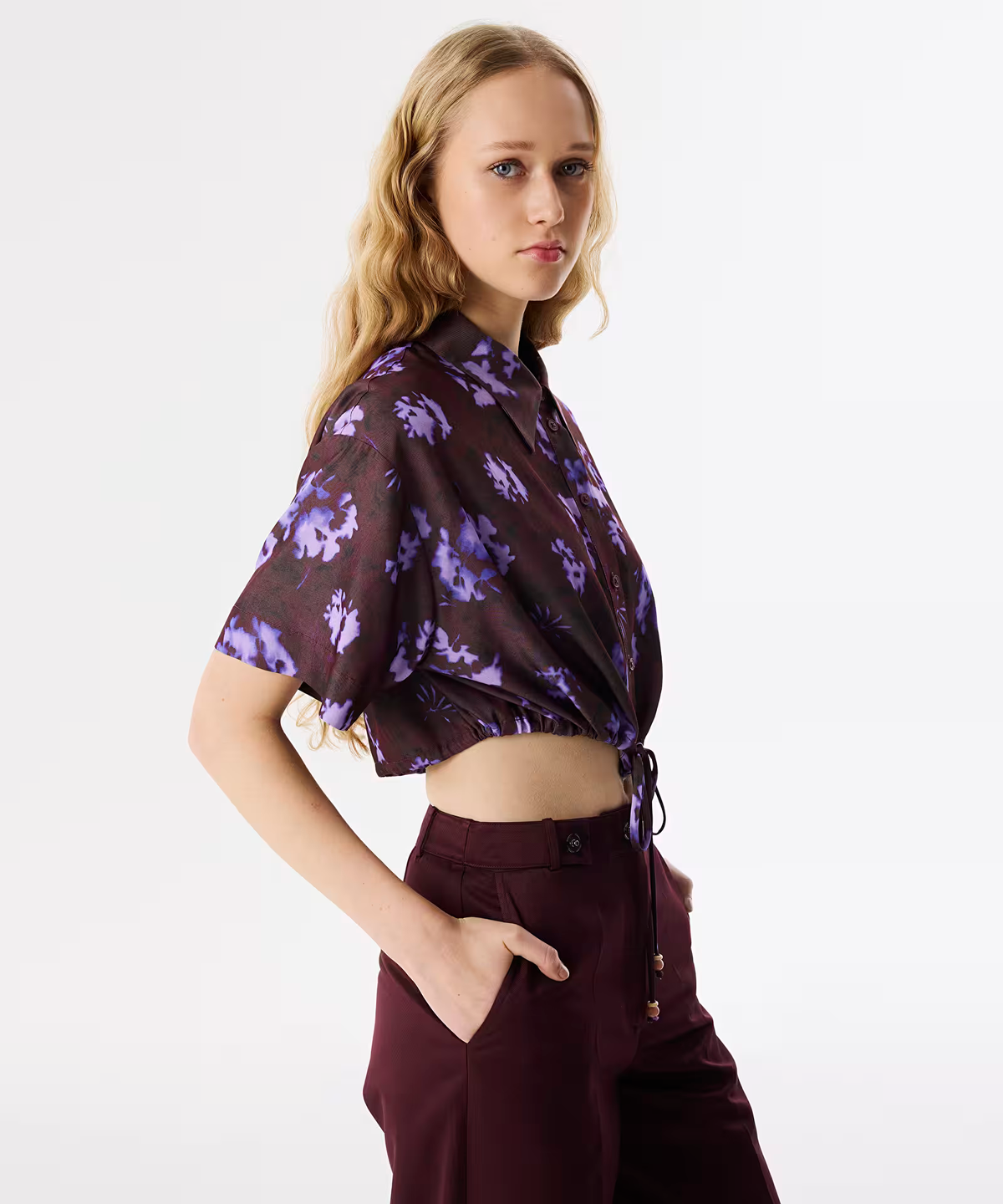 Twist Patterned Shirt