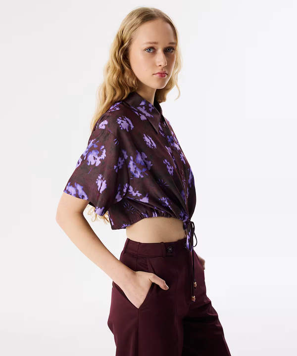 Twist Patterned Shirt