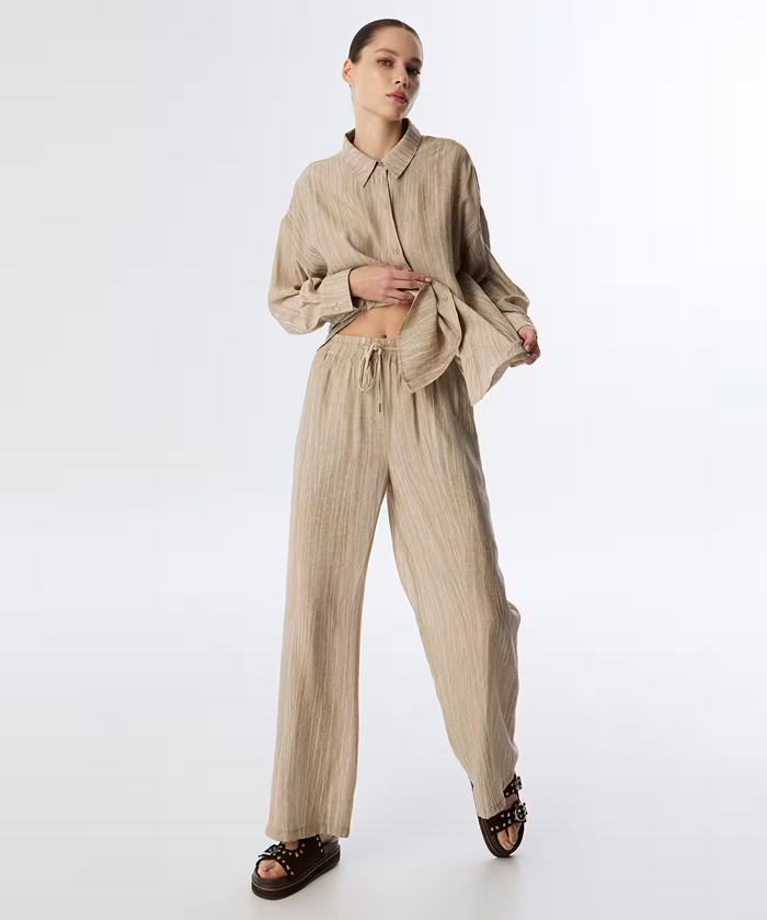 Twist Hotfix Printed Trousers