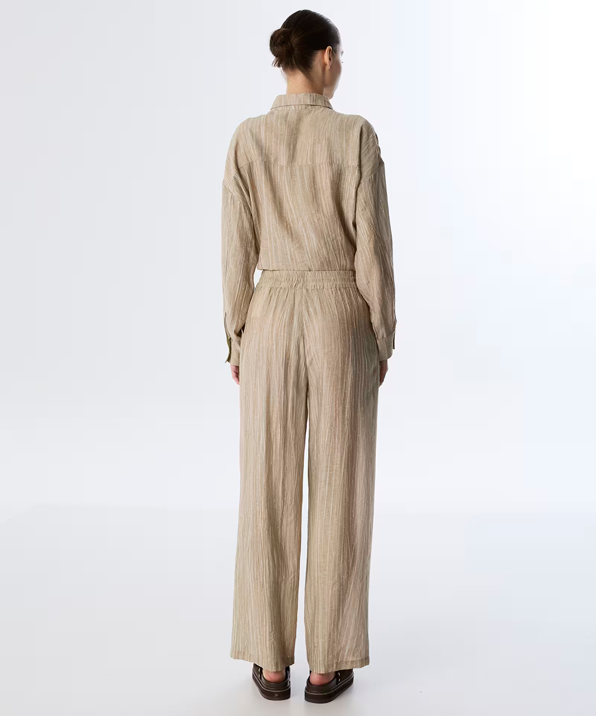 Twist Hotfix Printed Trousers