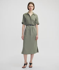 Ipekyol Belted Shirt Collar Dress
