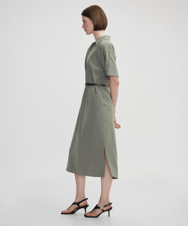 Ipekyol Belted Shirt Collar Dress