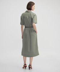 Ipekyol Belted Shirt Collar Dress