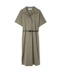 Ipekyol Belted Shirt Collar Dress