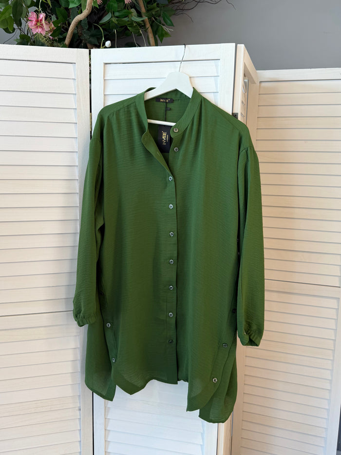 Invee Green Shirt