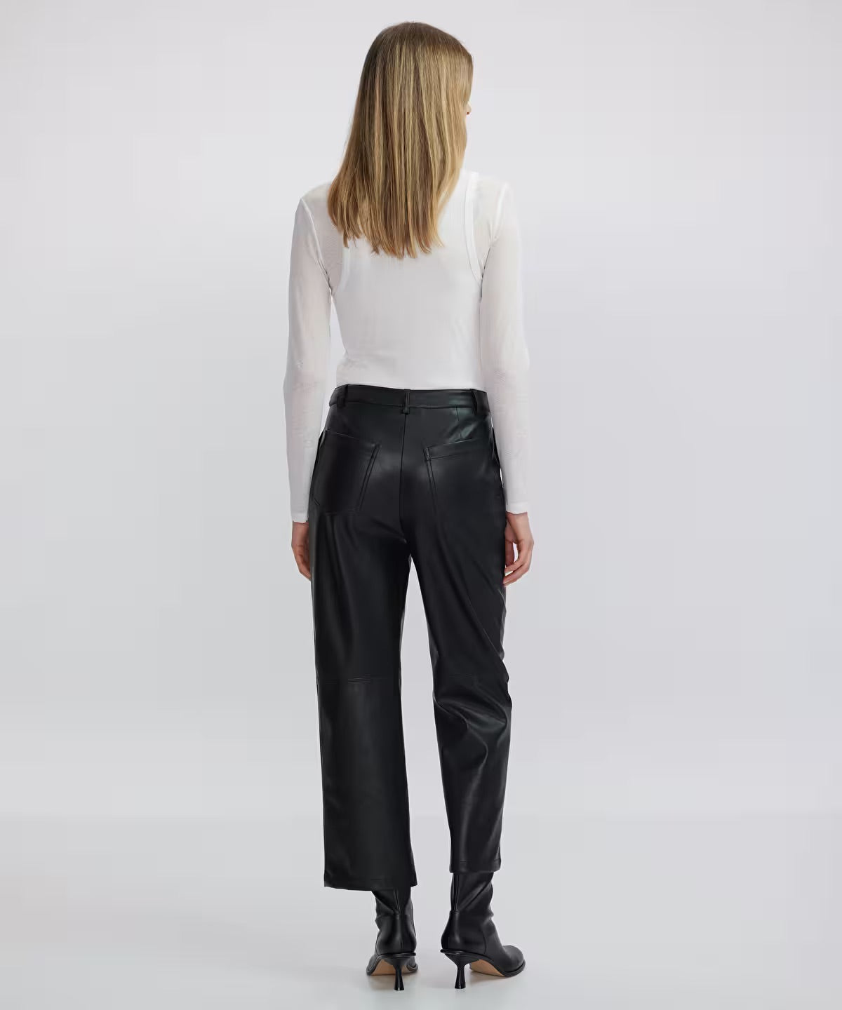 Ipekyol Faux Leather Pants - Biens Collection