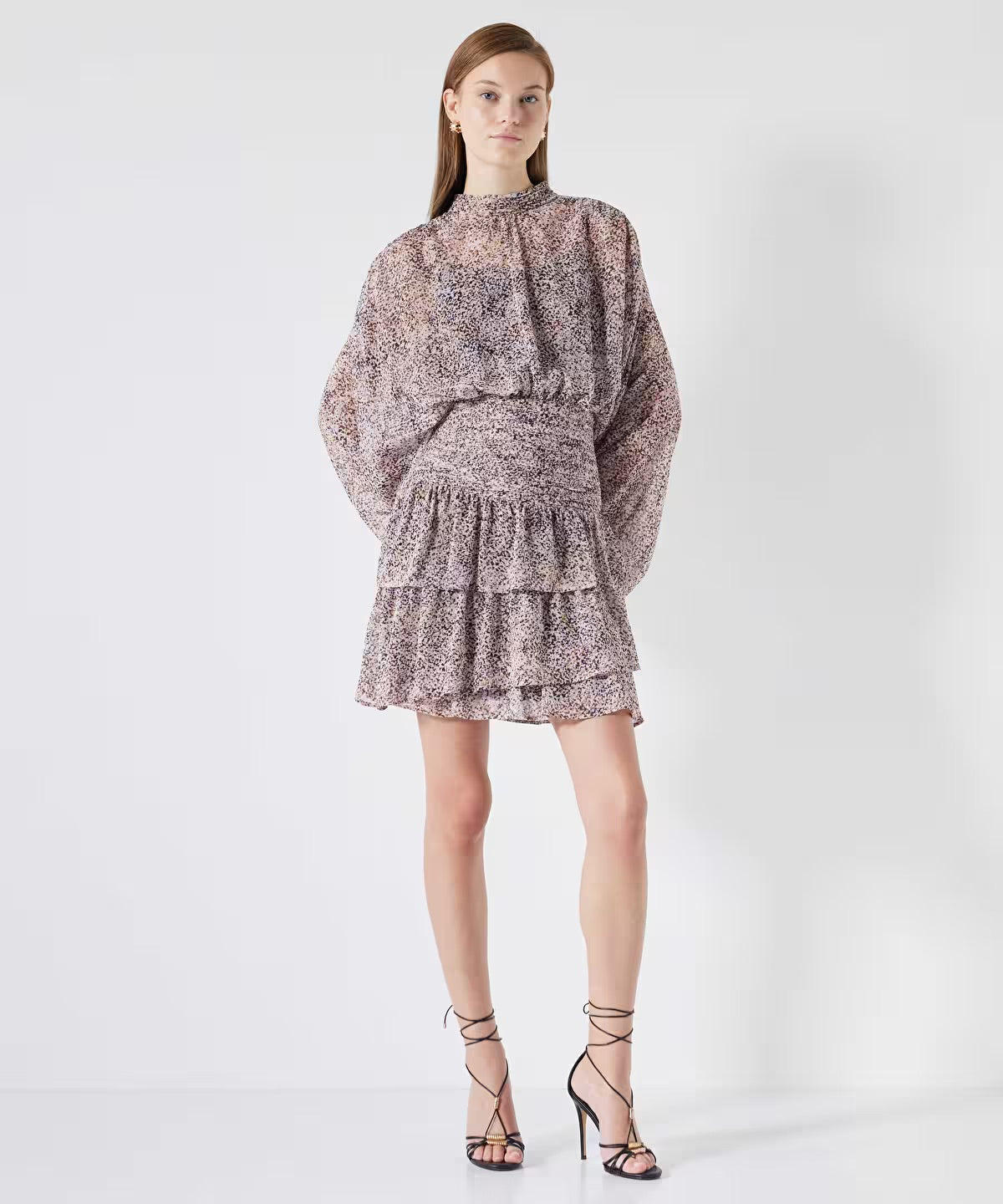 Ipekyol Printed Chiffon Dress