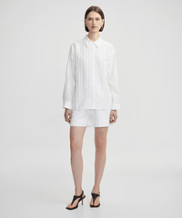 Ipekyol Textured Off Shoulder Shirt