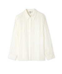 Ipekyol Textured Off Shoulder Shirt