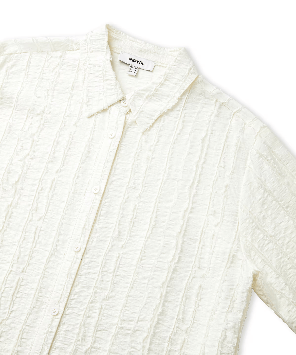 Ipekyol Textured Off Shoulder Shirt