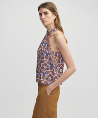 Ipekyol Halter Neck Patterned Blouse