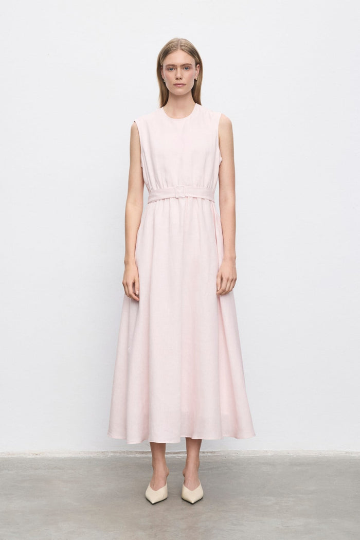 POWDER PINK DRESS SET