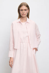 POWDER PINK DRESS SET