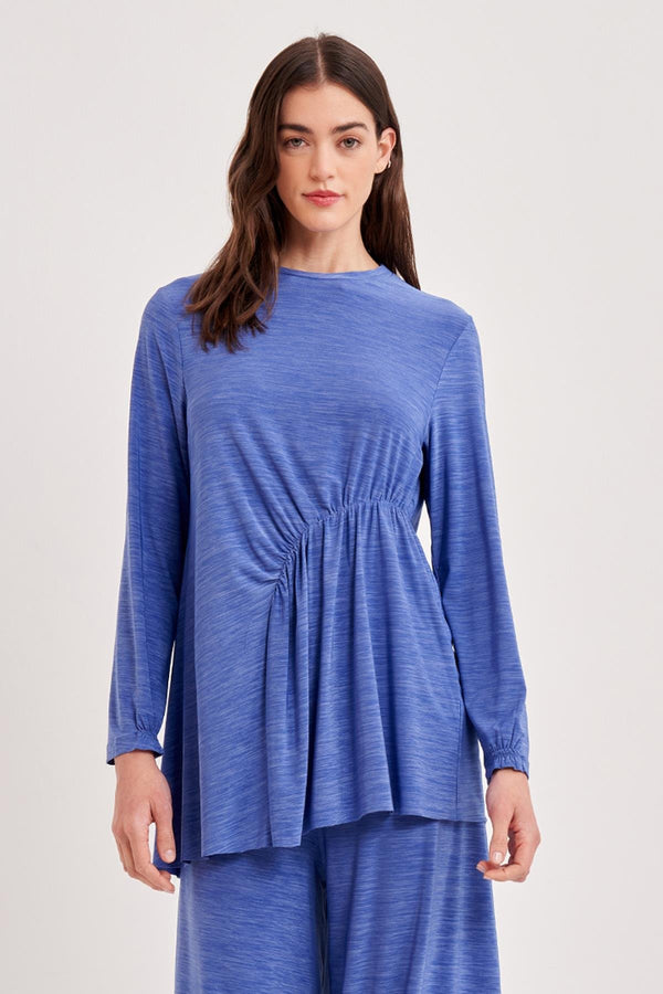 Noi Elenay Front-Ruched Blouse