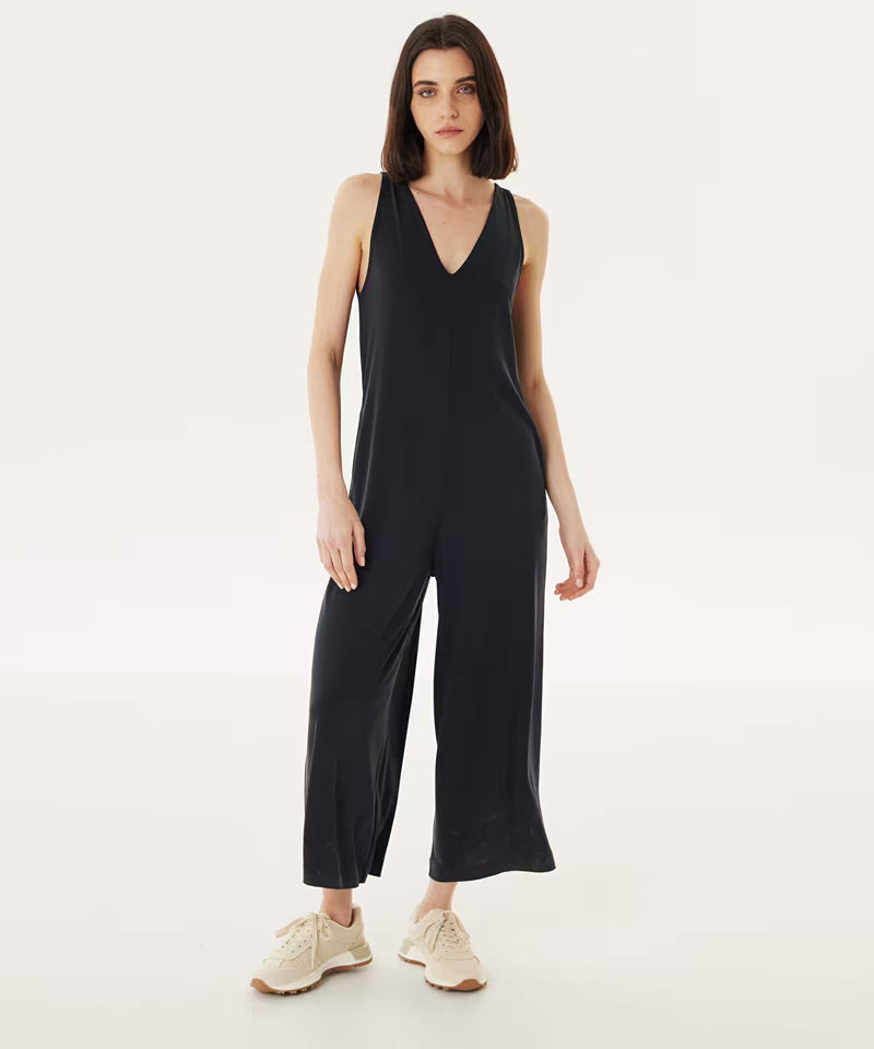 Twist Back-Tie Jumpsuit