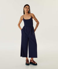 Twist Triko Mix Jumpsuit