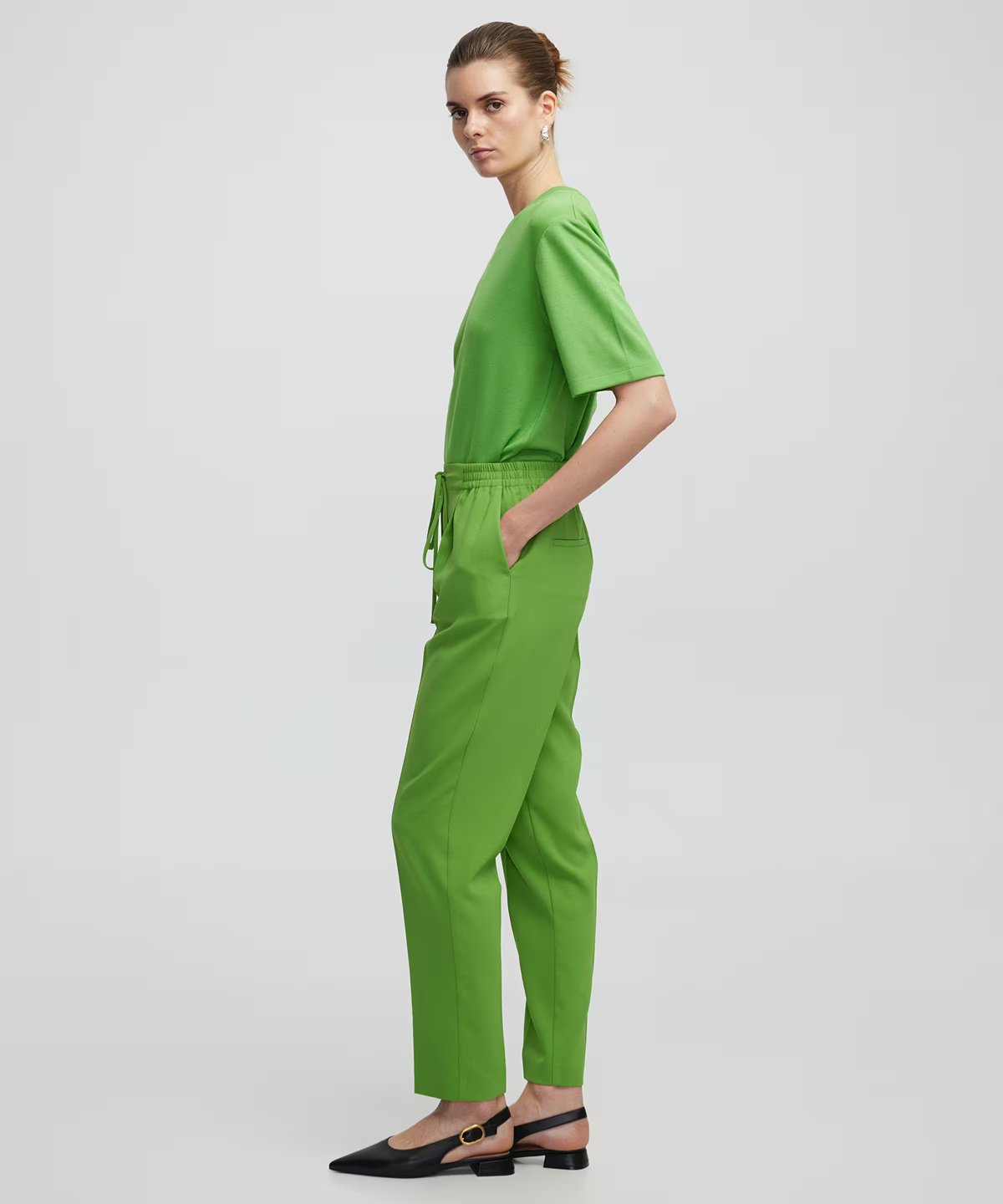 Ipekyol Green Carrot Fit Pants